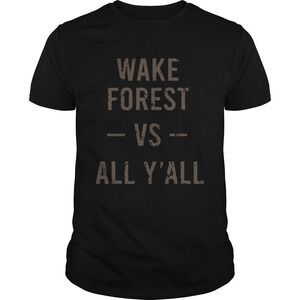 Wake Forest Vs All Yall Shirt